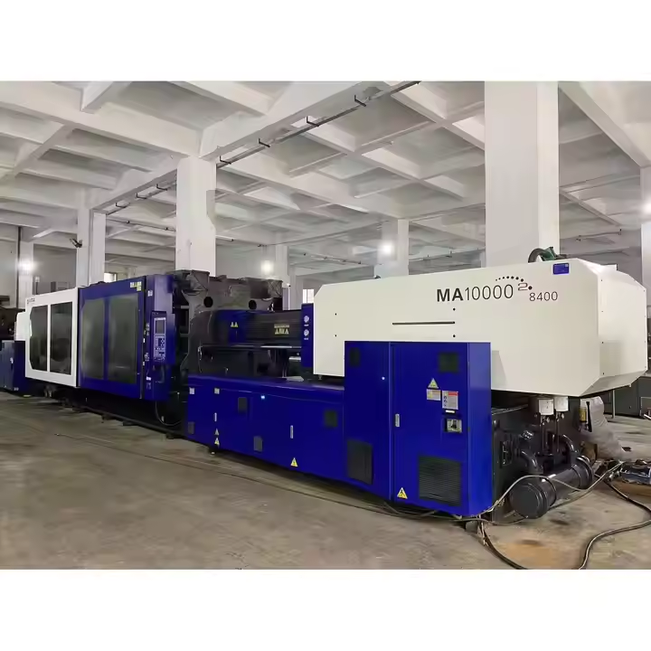 Maguinas De Injeccion De Plastico 1000 Ton Used Injection Molding Machine HAITIAN MA10000ll Servo Motor 90% New Sale