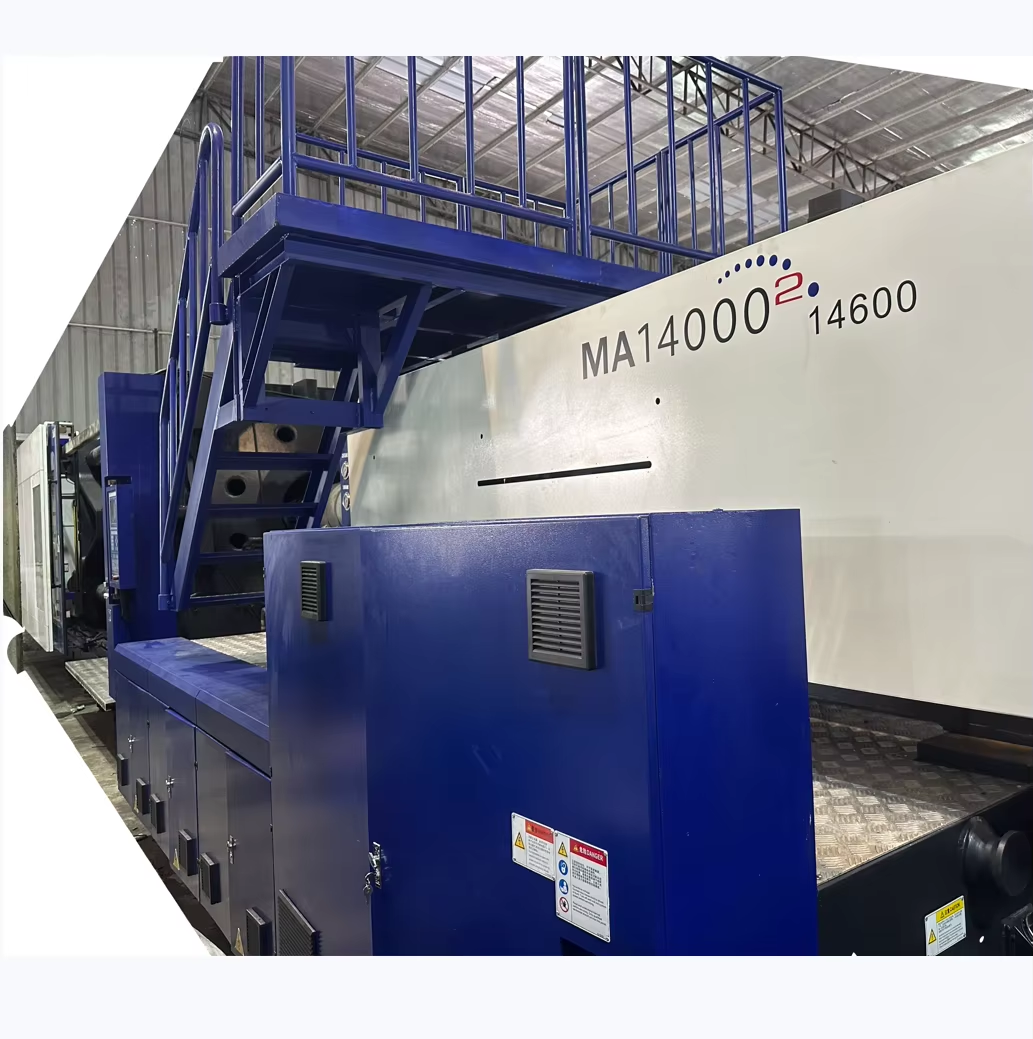 In Vogue HaitianMA14000/8400 Hydraulic Injection Molding Machine Used Horizontal Bench Servo with Core Components Screw