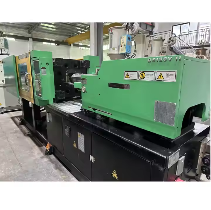Borche 120TII Used Condition Horizontal Injection Molding Machine With Used Servo Safety Helmet Core Components