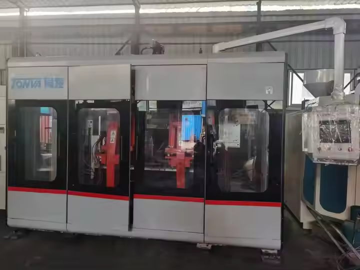 25L PP PE HDPE Plastic Drum Extrusion Blow Molding Machine for Detergent Oil Chemicals Stacking Bucket Jerry Can