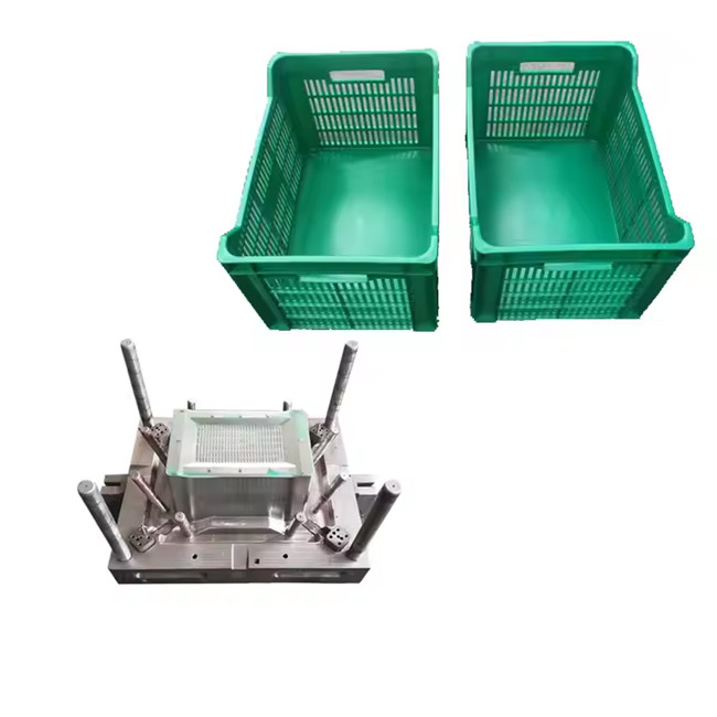 Plastic Injection Vegetable Crate Mold Maker