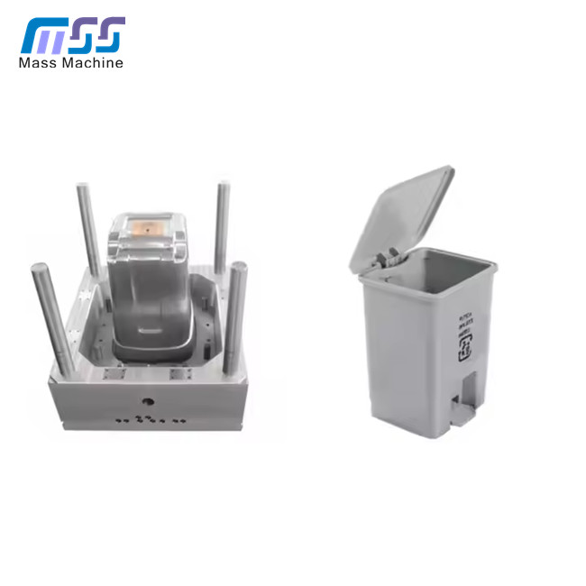 Household Plastic Injection Waste Bin Mould Manufacturer