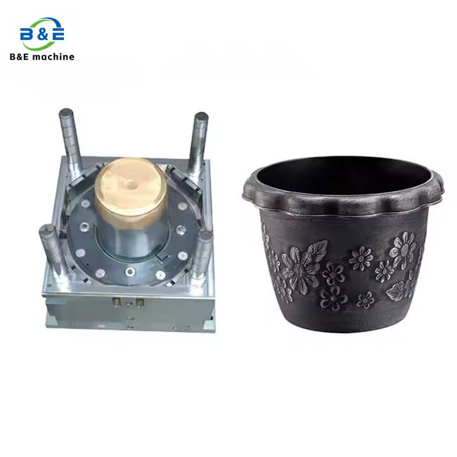 Eco-fridenly Custom Garden Flower Plastic Inject Pot Molding