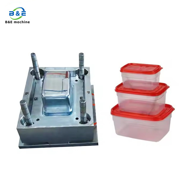  Cup Plastic Injection Mould for Food Contain Plastic Spoon Mold 